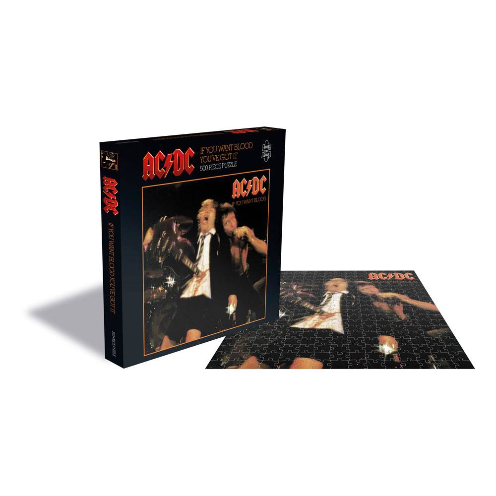 AC/DC Rock Saws Jigsaw Puzzle If You Want Blood (500 pieces) P055425