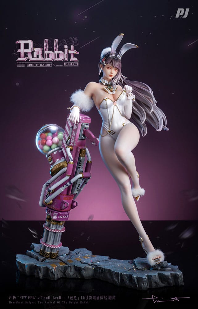 Original Character PVC Statue 1/6 Bright Rabbit Illustration by Loull Aroll x New Era 37 cm P055434