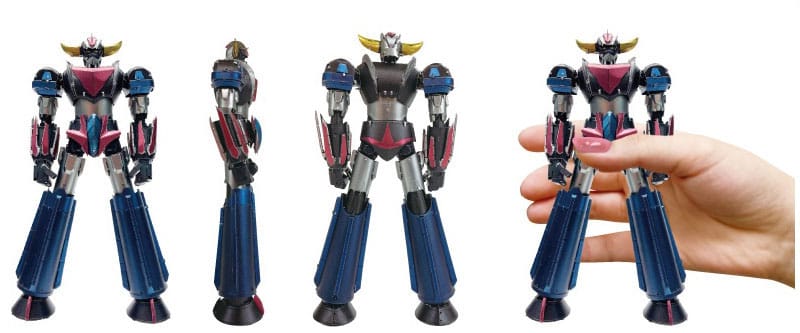 Grendizer Metallic Nano Puzzle Model Kit Grendizer U 14 cm P055550
