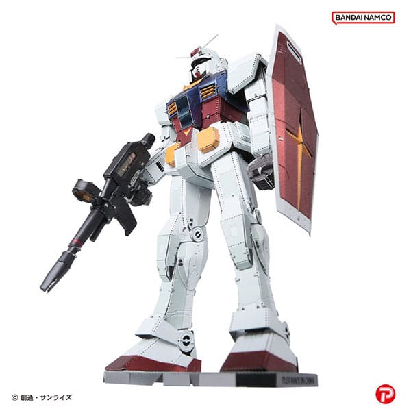 Mobile Suit Gundam Metallic Nano Puzzle Model Kit RX-78-2 12 cm P065195