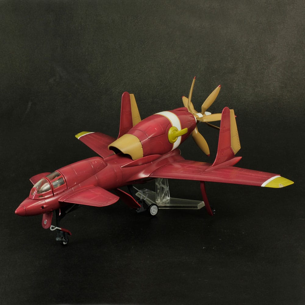 Royal Space Force: The Wings of Honneamis Plastic Model Kit 1/72 Honneamise Oukoku Air Force Fighter Schira-DOW 3rd (Single Seat Type) 21 cm P066714