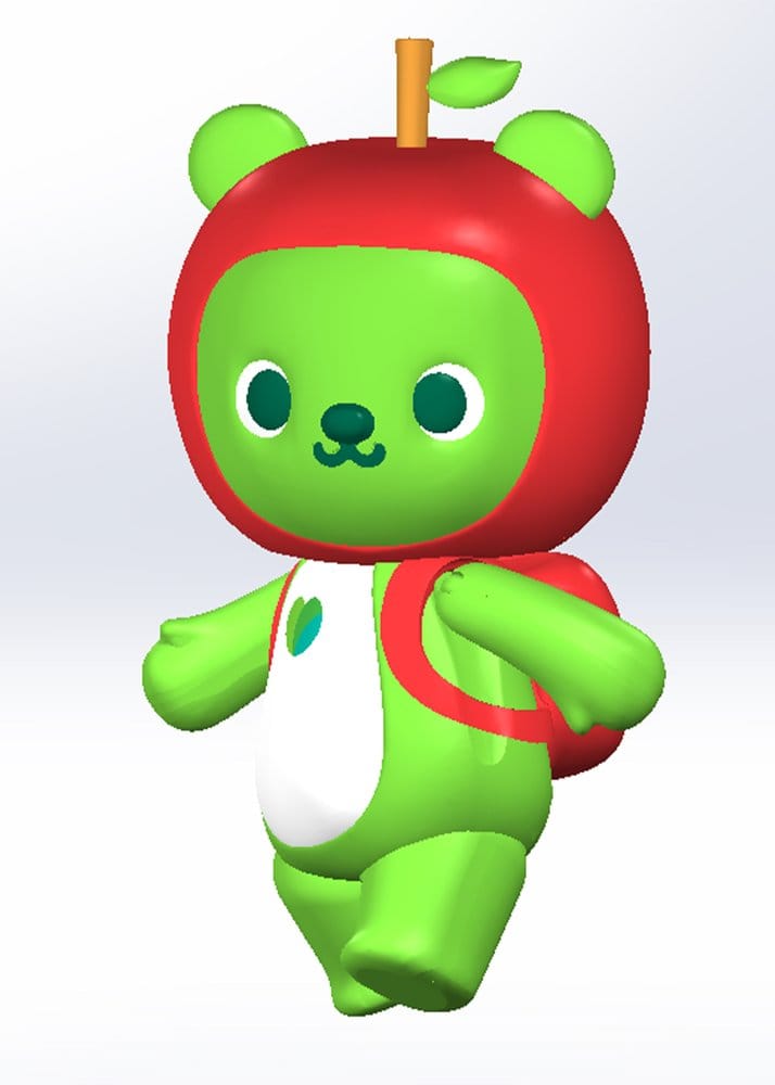 Original Character Plastic Model Kit Arukuma 10 cm P072248