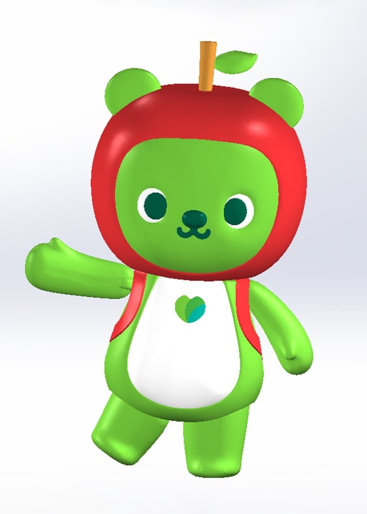 Original Character Plastic Model Kit Arukuma 10 cm P072248