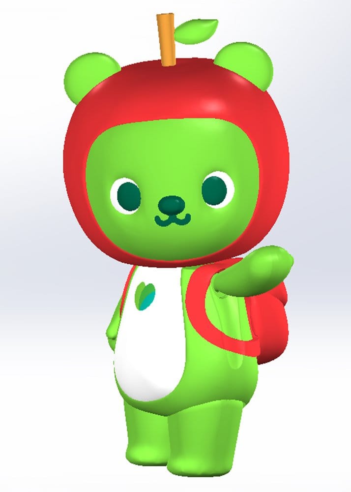 Original Character Plastic Model Kit Arukuma 10 cm P072248