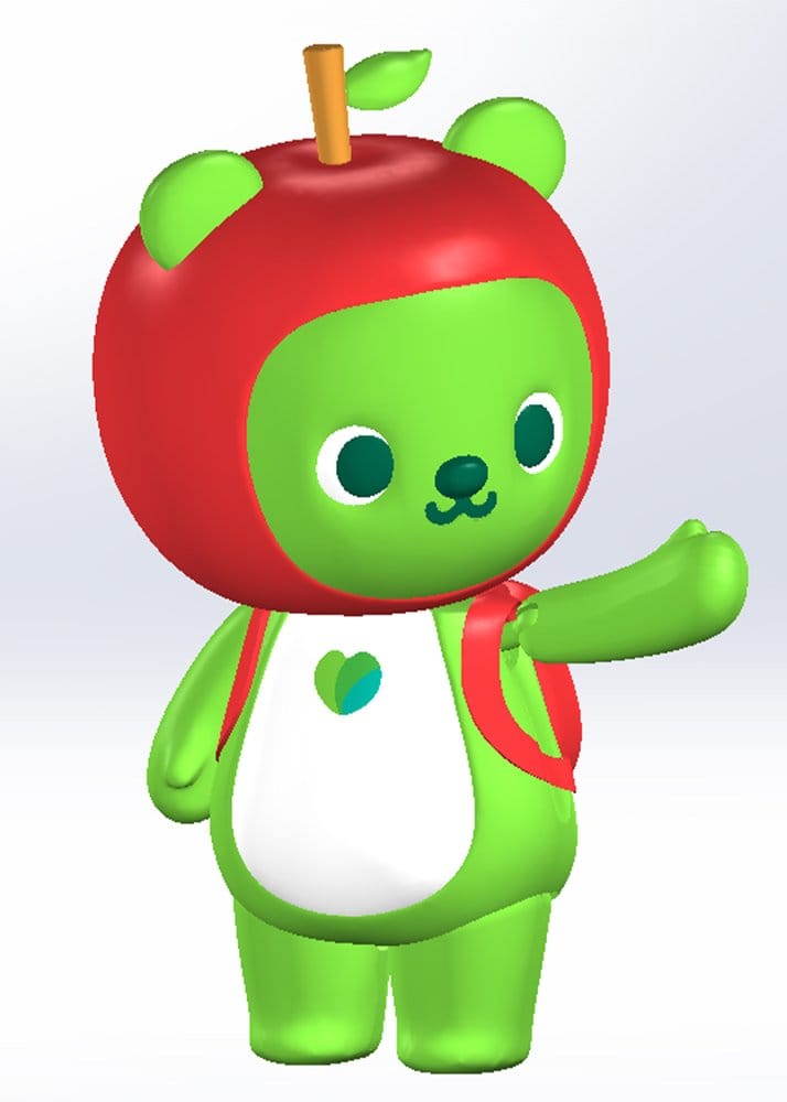 Original Character Plastic Model Kit Arukuma 10 cm P072248