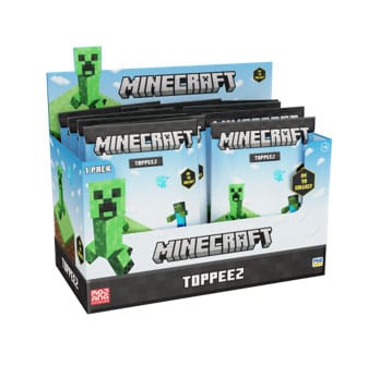 Minecraft 3D-Toppeez 6cm Assortment (24) P055692