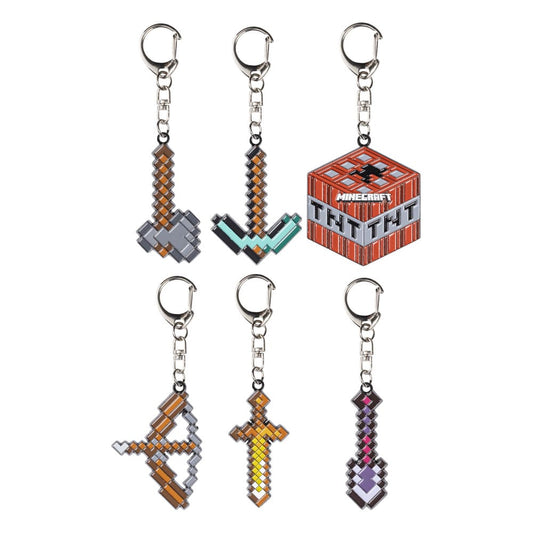 Minecraft Keychains Pickaxe P055694