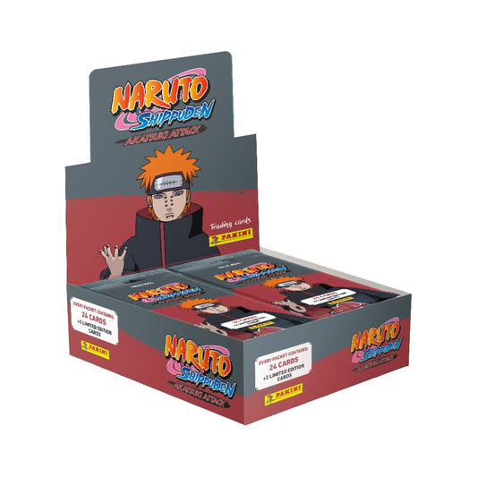 Naruto Shippuden Akatsuki Attack Trading Cards Fat Packs Display (10) P055723