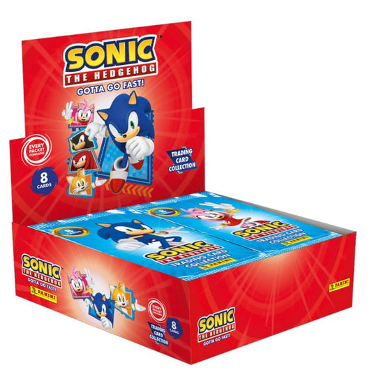 Sonic The Hedgehog - Gotta Go Fast! - Trading Cards Flow Packs Display (18) P055758