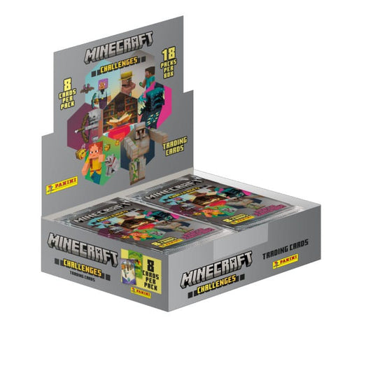 Minecraft - Challenges Trading Cards Flow Packs Display (18) P055761