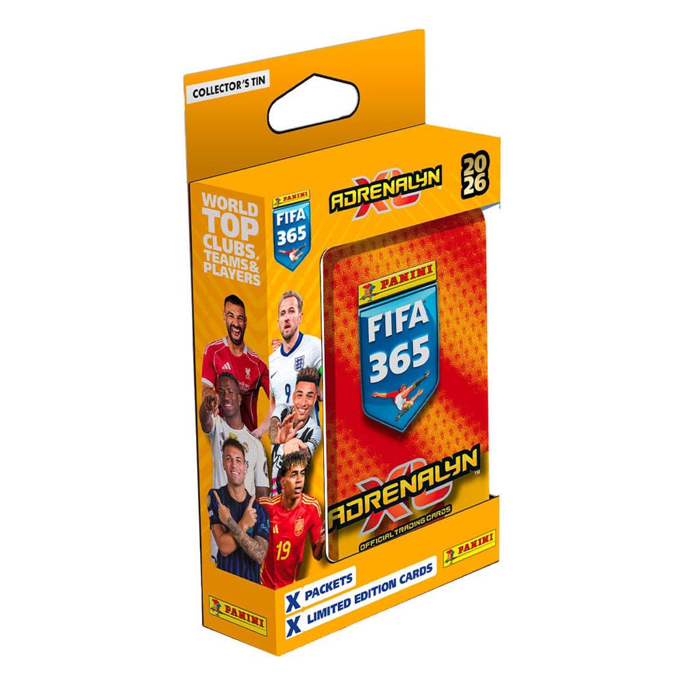 FIFA 365 Adrenalyn XL 2026 Trading Cards Pocket Tin Box (5) P055806
