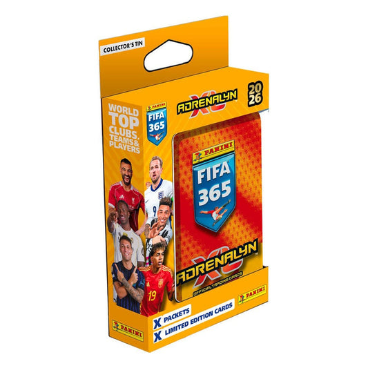 FIFA 365 Adrenalyn XL 2026 Trading Cards Pocket Tin Box (5) P055806