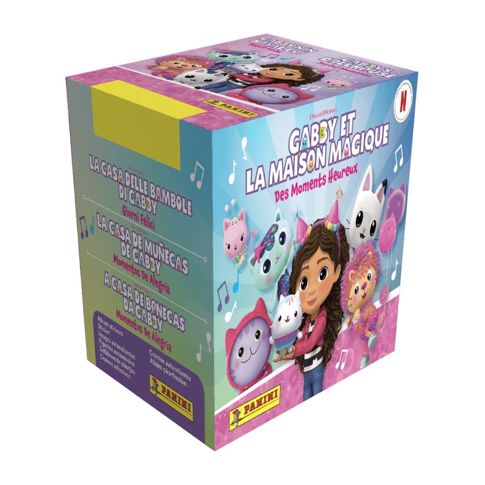 Gabby's Dollhouse moments of happiness Stickers Box (50) P065395