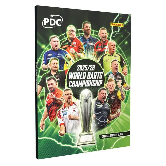 PDC World Darts Championship 2025/26 Sticker Collection Hardcover Album P068002