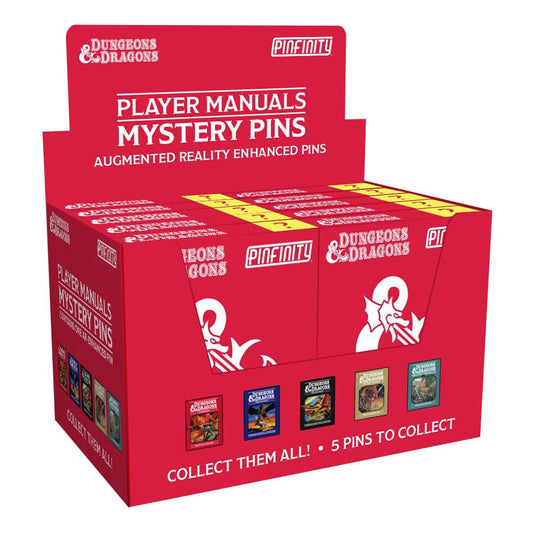 Dungeons & Dragons Pins Blind Box Mystery Mystery Player Manuel Pins Assortment (10) P068520
