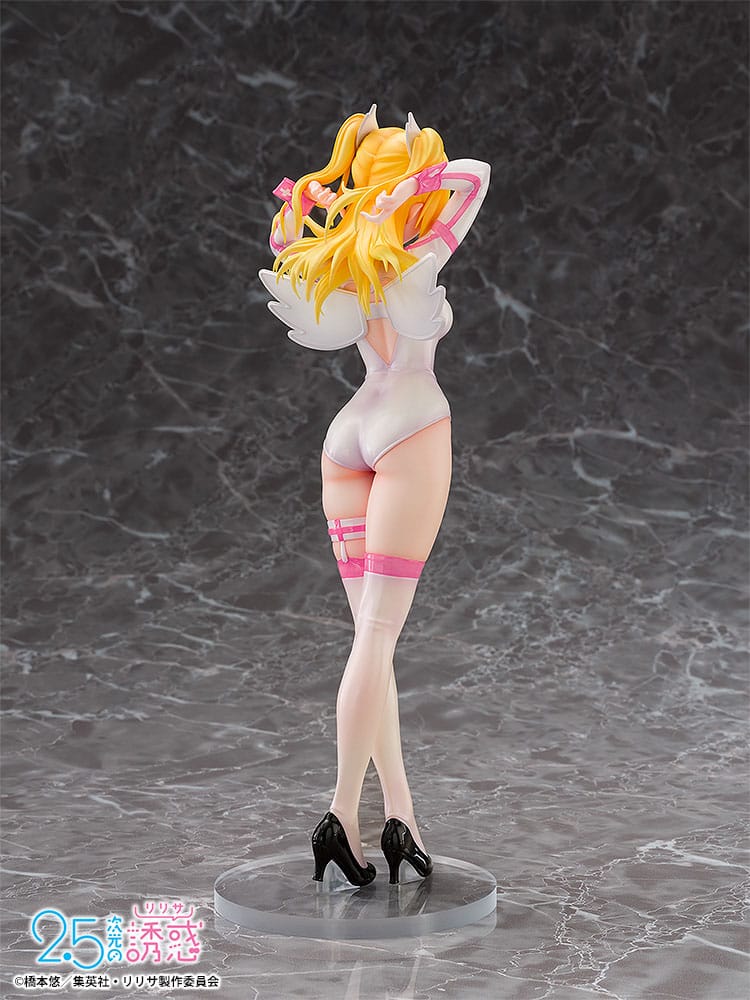 2.5 Dimensional Seduction PVC Statue 1/7 Liliel Angel School spin-off Training Suit/Ririsa 25 cm P055819