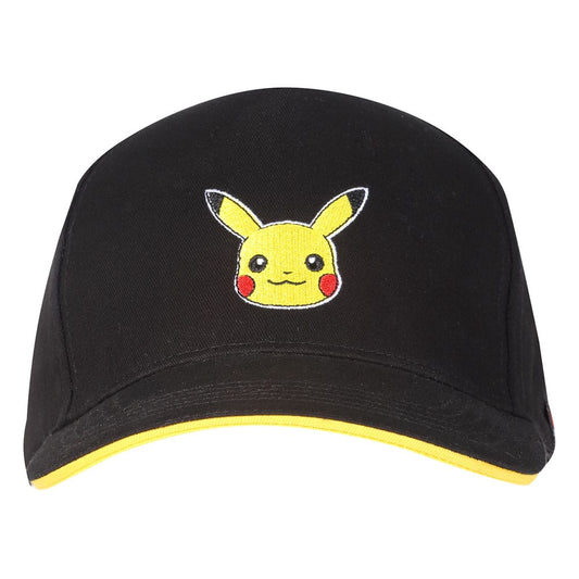 Pokemon Curved Bill Cap Pikachu Badge P055831