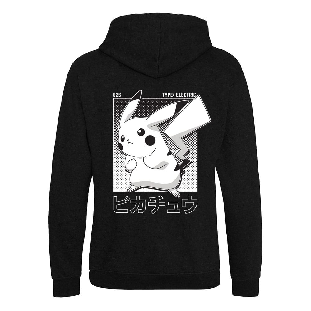 Pokemon Hooded Sweater Halftone Pikachu P055859