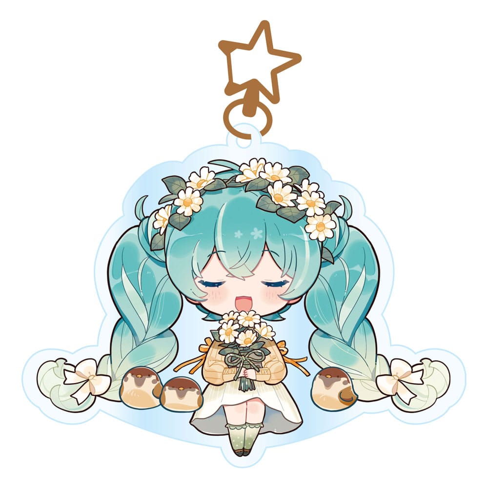Hatsune Miku Acrylic Keychain Kawaii Autumn Time P055880