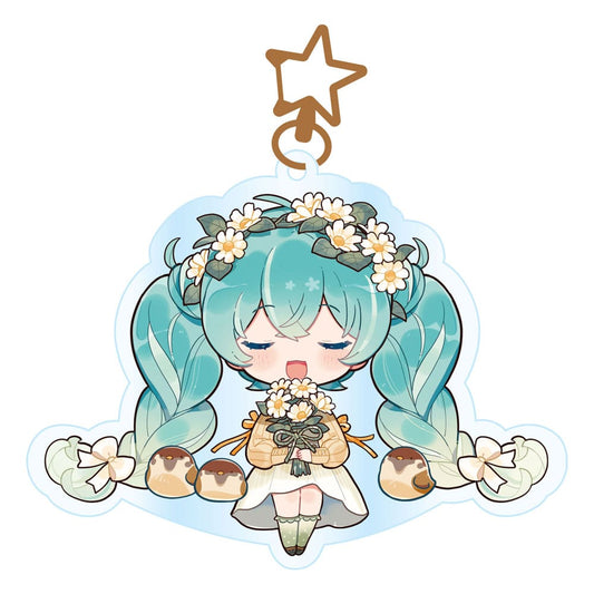 Hatsune Miku Acrylic Keychain Kawaii Autumn Time P055880
