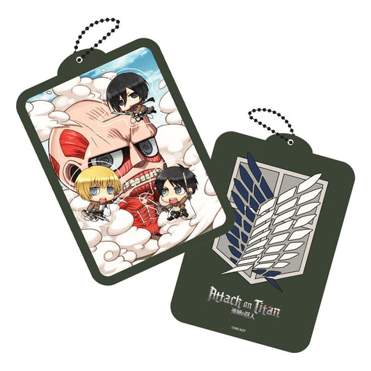 Attack on Titan Shaker Acrylic Keychain Kawaii Attack! P055885