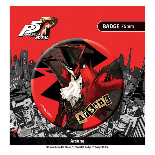 Persona 5 Royal Pin Badge Arsene