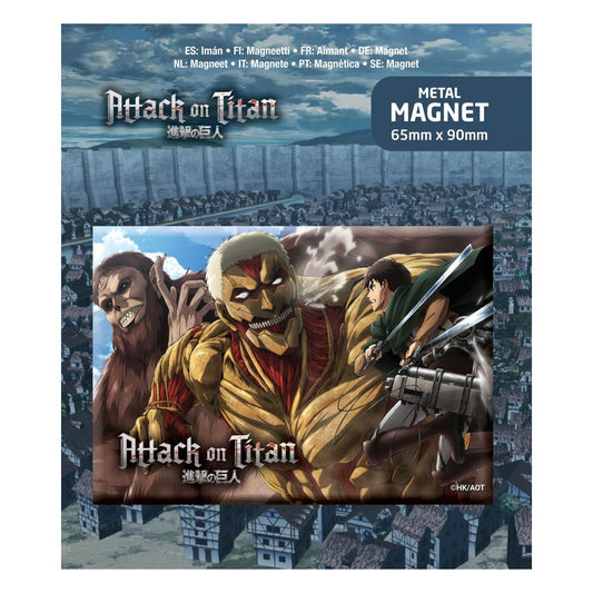 ATTACK ON TITAN FRIDGE MAGNET EREN ATTACK