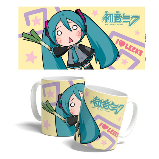 Hatsune Miku Mug Miku Chibi Leek Girl 325 ml P055983