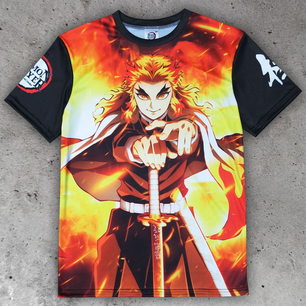 Demon Slayer: Kimetsu no Yaiba T-Shirt Kyojuro Rengoku P056030