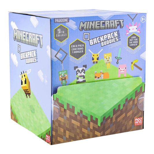 Minecraft Backpack Buddies Mystery Bags Series 2 Display (24) P056073