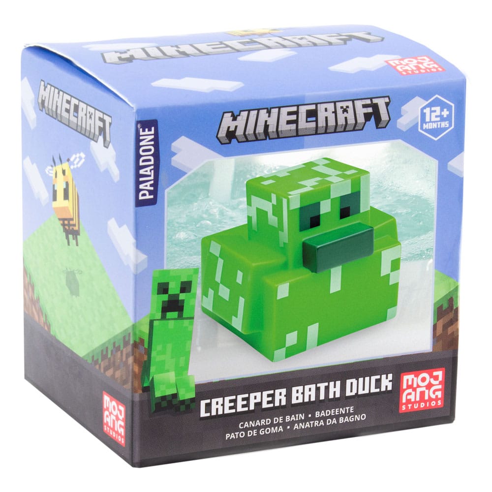Minecraft Bath Duck Creeper 6 cm P056074