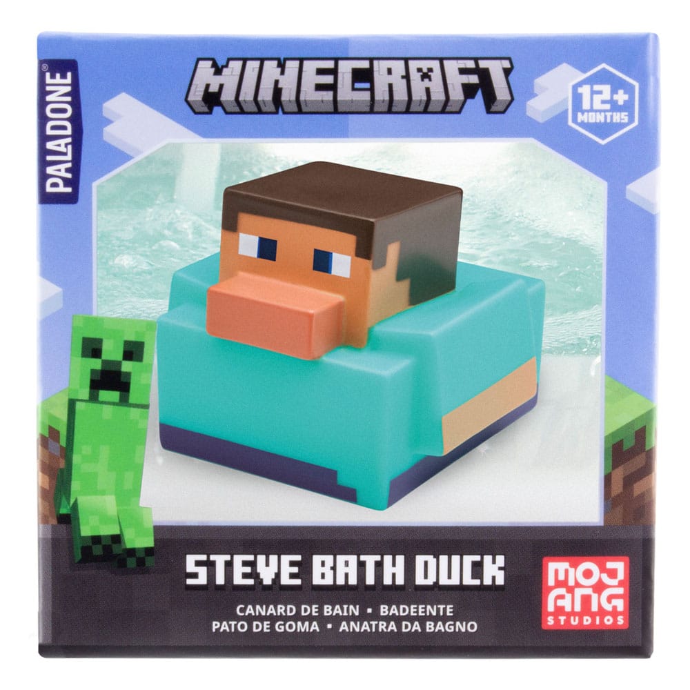 Minecraft Bath Duck Steve 6 cm P056076