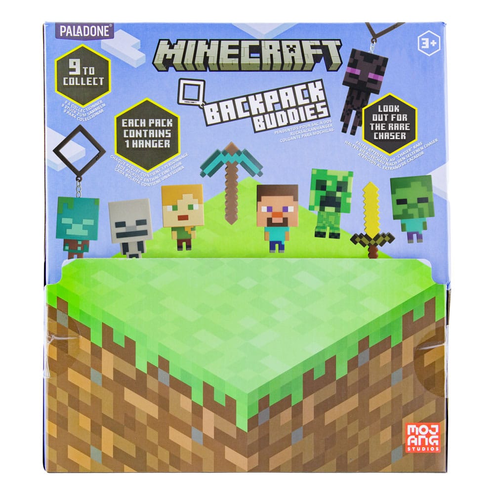 Minecraft Backpack Buddies Mystery Bags Series 4 Display (24) P056077