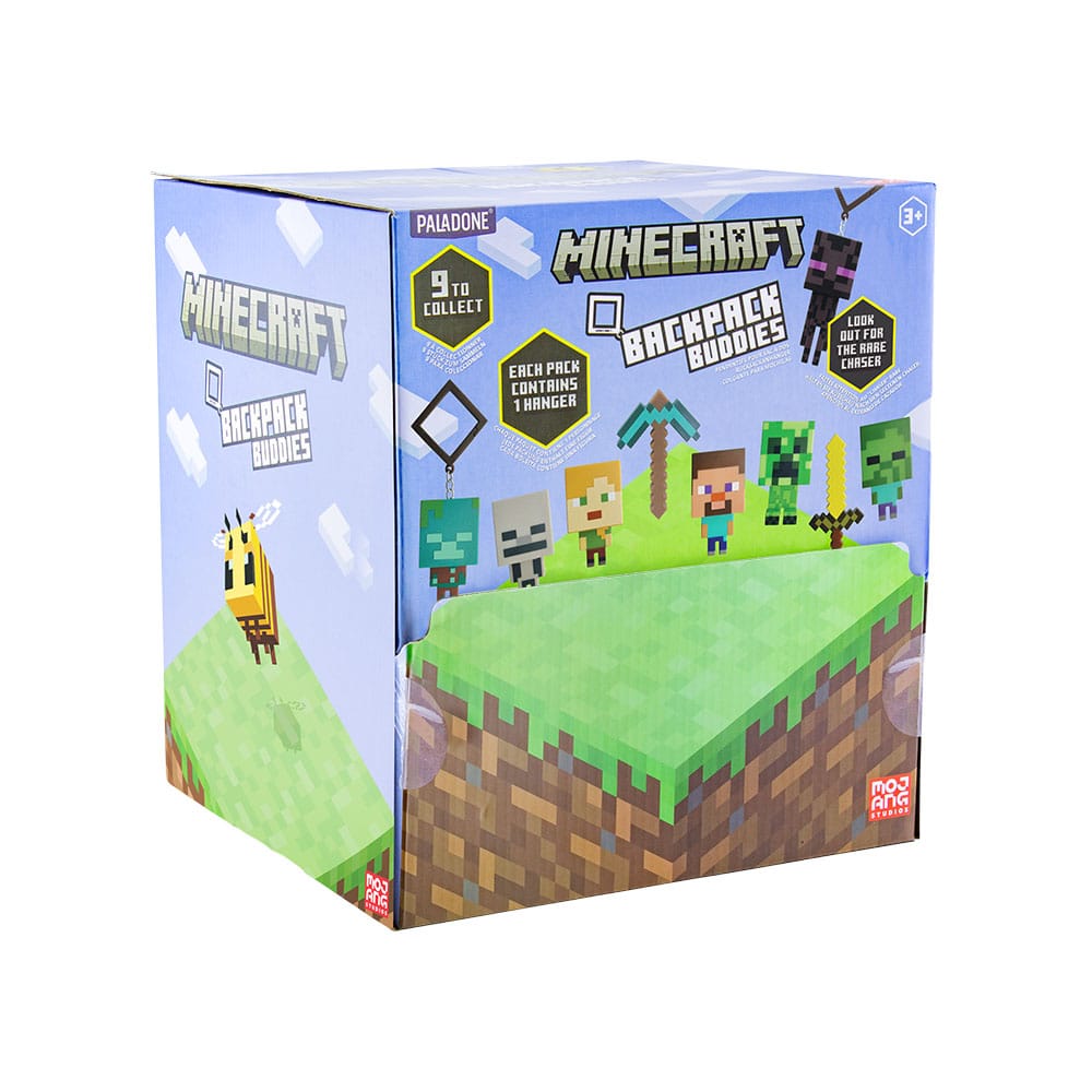 Minecraft Backpack Buddies Mystery Bags Series 4 Display (24) P056077
