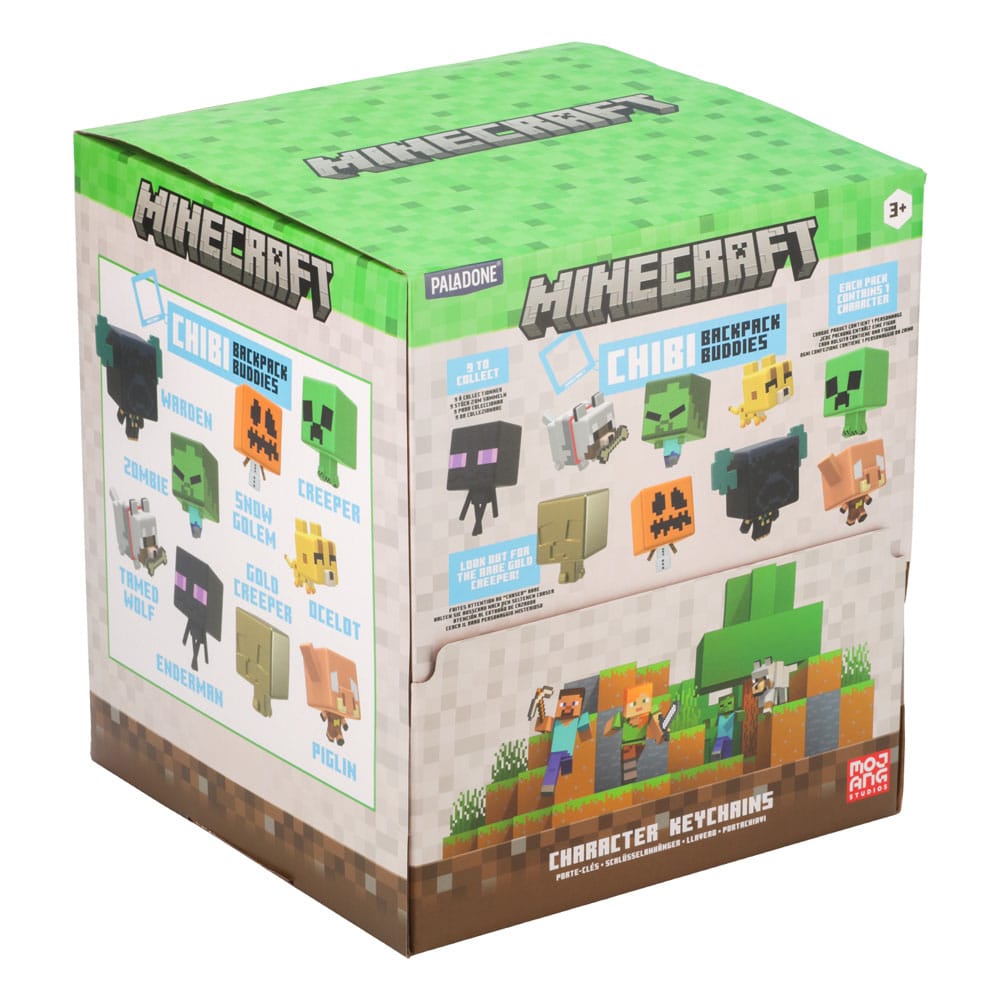 Minecraft Backpack Buddies Mystery Bags Series 3 Display (24) P056133