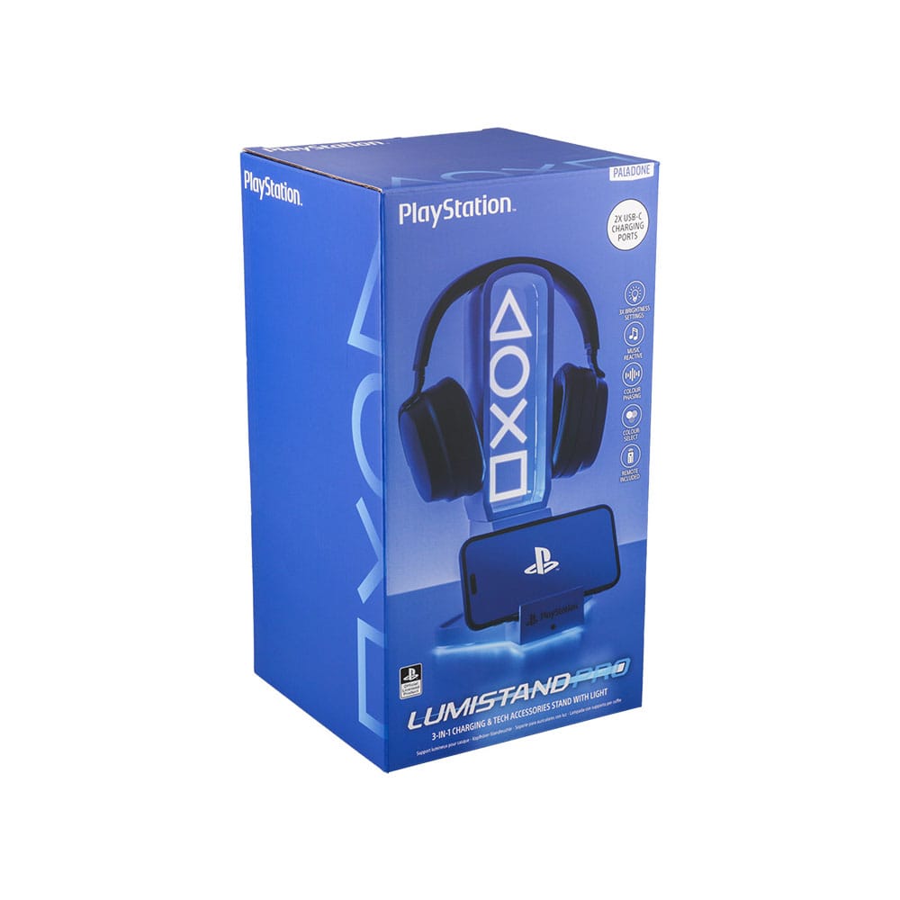 Playstation Desk Headphone Stand with Light 30 cm P068272