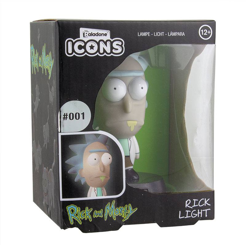 Rick & Morty 3D Icon Light Rick 10 cm