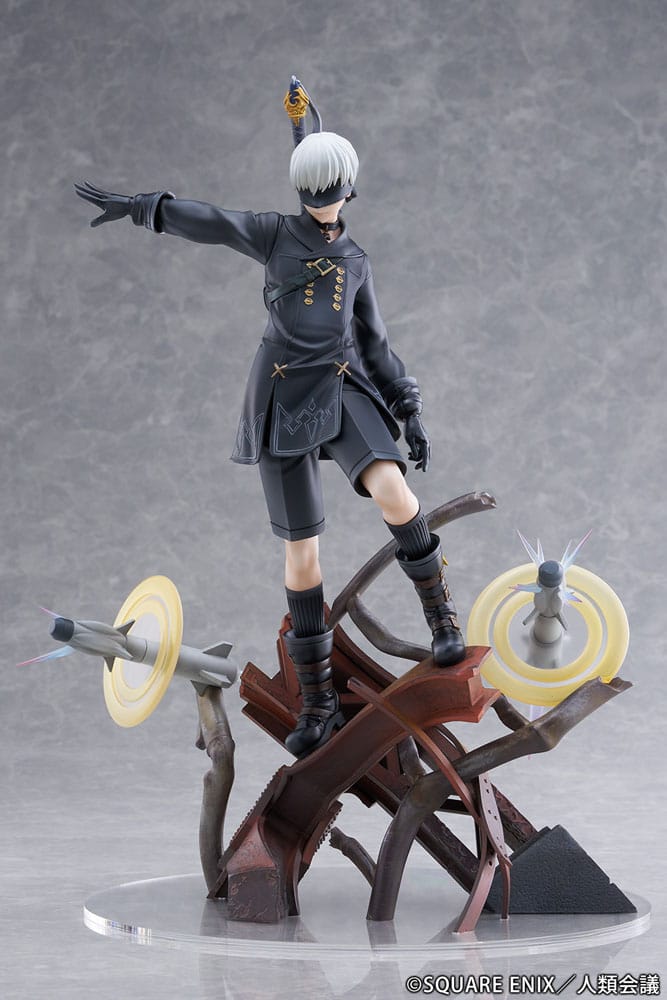 NieR:Automata Ver1.1a PVC Statue 1/7 YoRHa No. 9 Type S Covering Fire 31 cm P056441