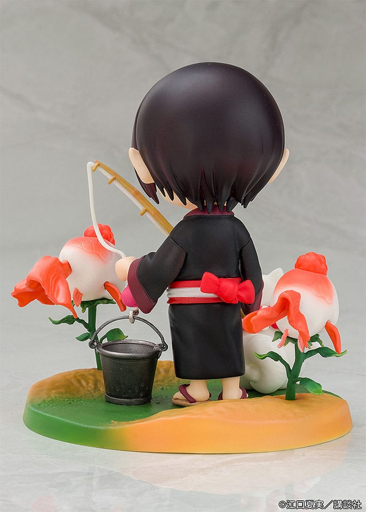 Hozuki no Reitetsu Hakotoniwa PVC Statue Hozuki & Shiro 11 cm P056448