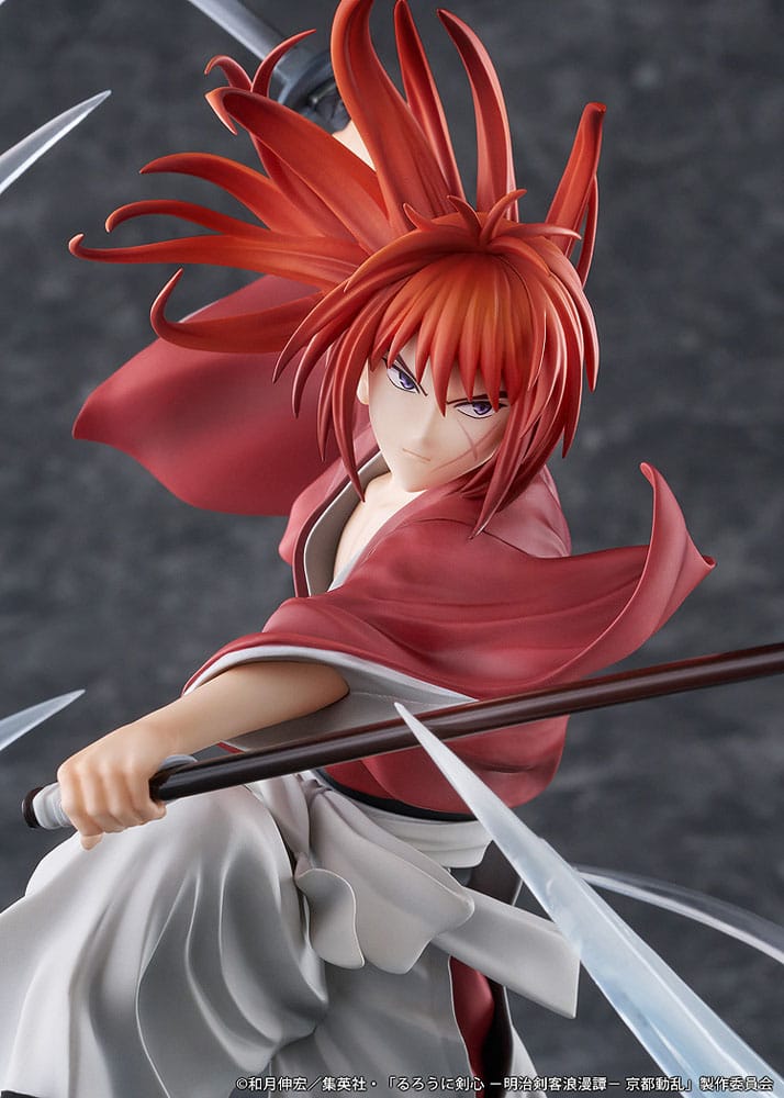 Rurouni Kenshin: Meiji Kenkaku Romantan Kyoto Douran PVC Statue 1/7 Kenshin Himura Souryusen Ver. 27 cm P056449