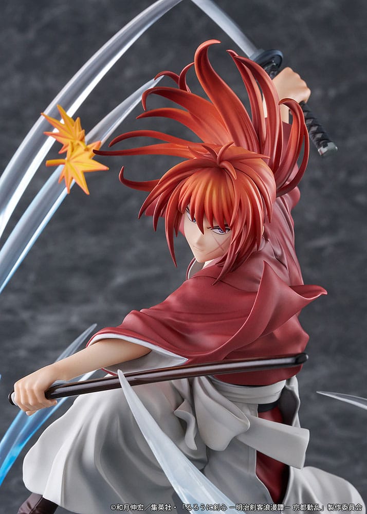 Rurouni Kenshin: Meiji Kenkaku Romantan Kyoto Douran PVC Statue 1/7 Kenshin Himura Souryusen Ver. 27 cm P056449