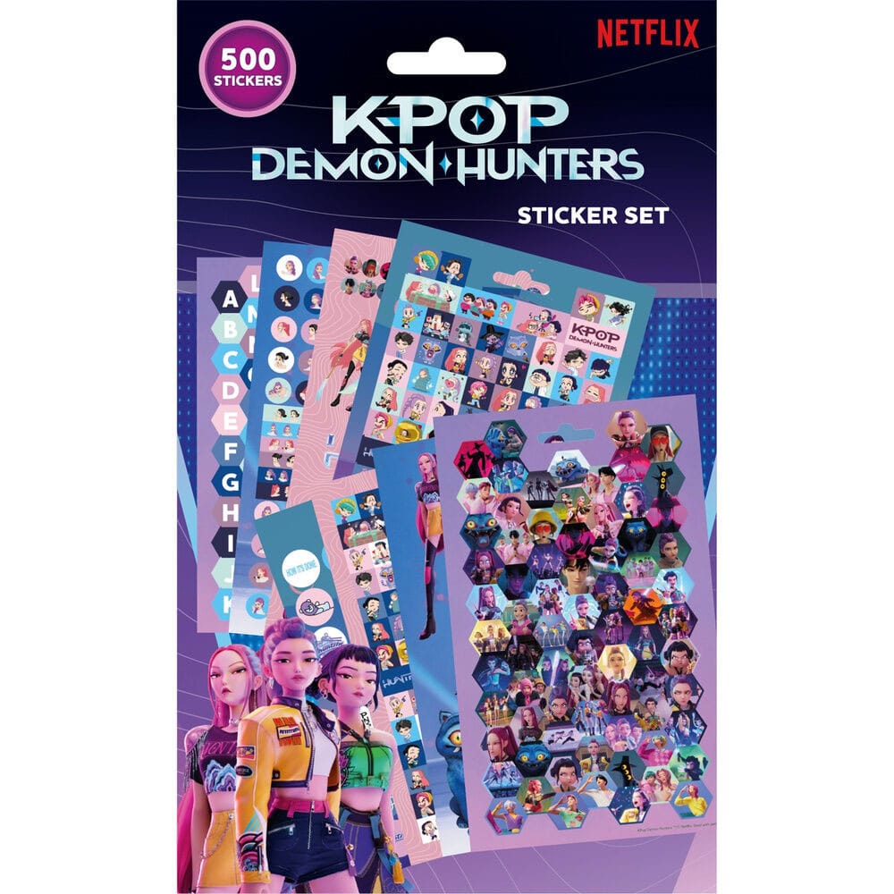 KPop Demon Hunters Sticker Pack (500) P066901