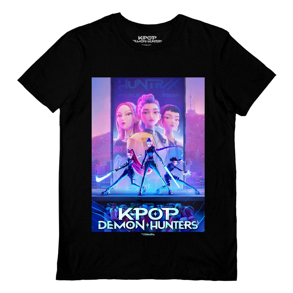 KPop Demon Hunters T-Shirt Movie Key Art