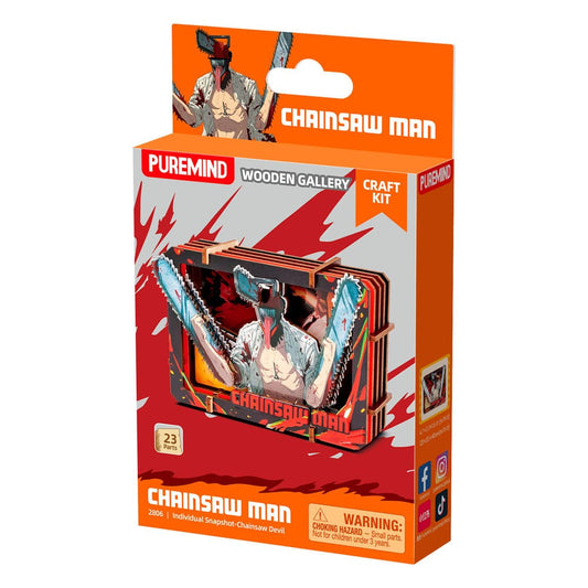 Chainsaw Man Model Kit Wooden Gallery (S) Chainsaw Devil P066916