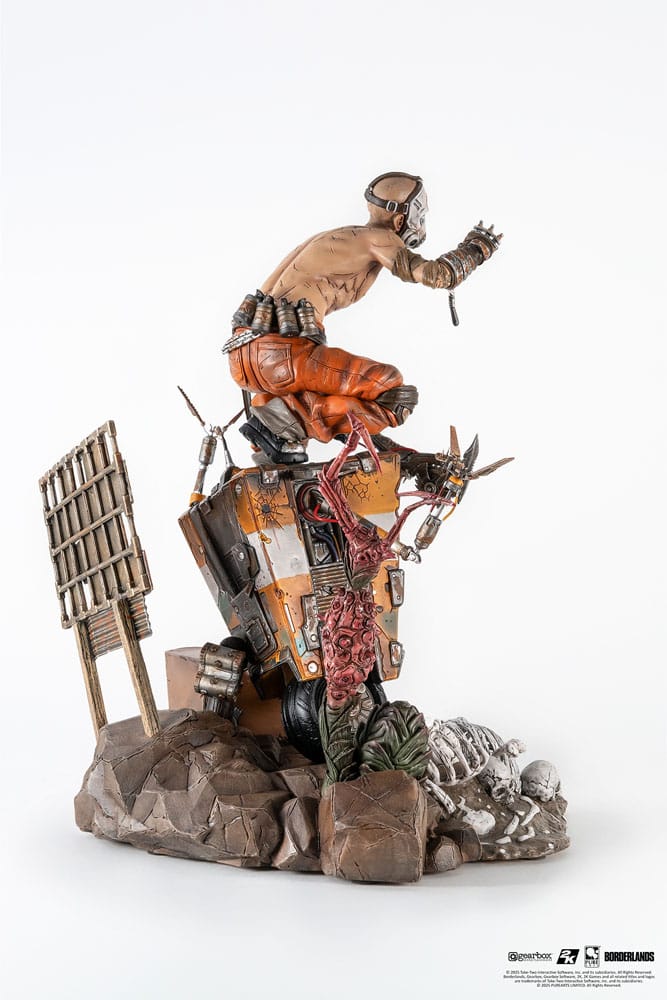 Borderlands 3 Statue 1/6 Psycho & Claptrap Diorama 40 cm P056523