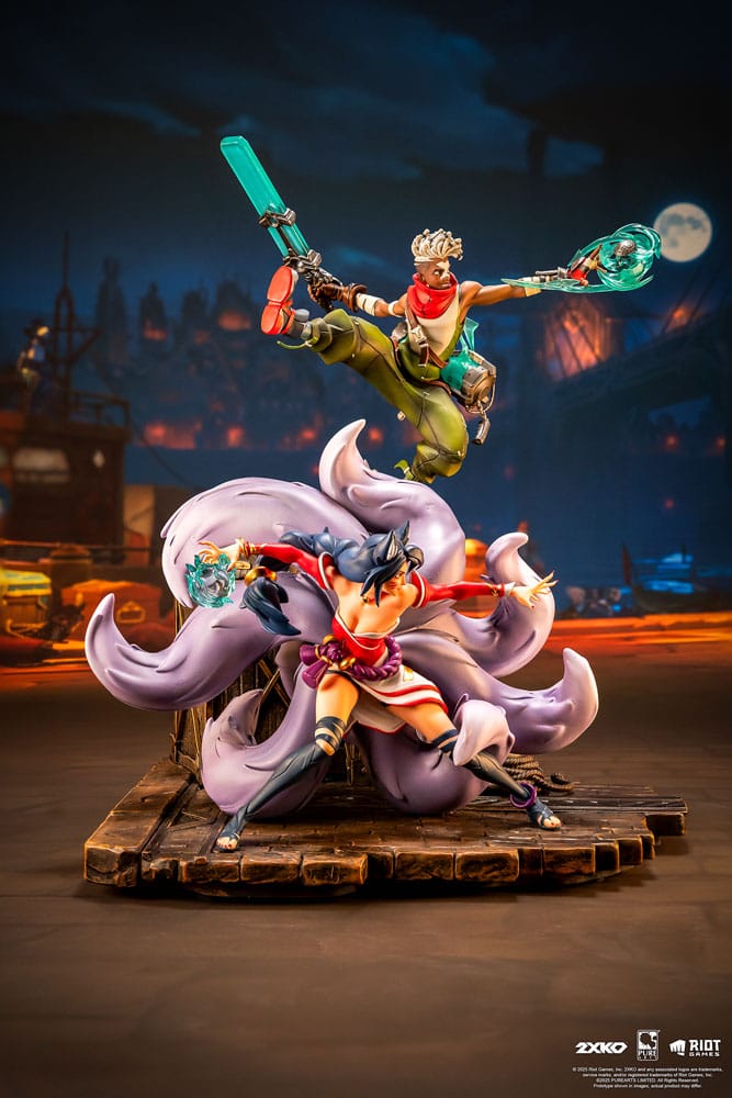 League of Legends Statue 1/10 2XKO Ekko & Ahri Diorama 30 cm P065698