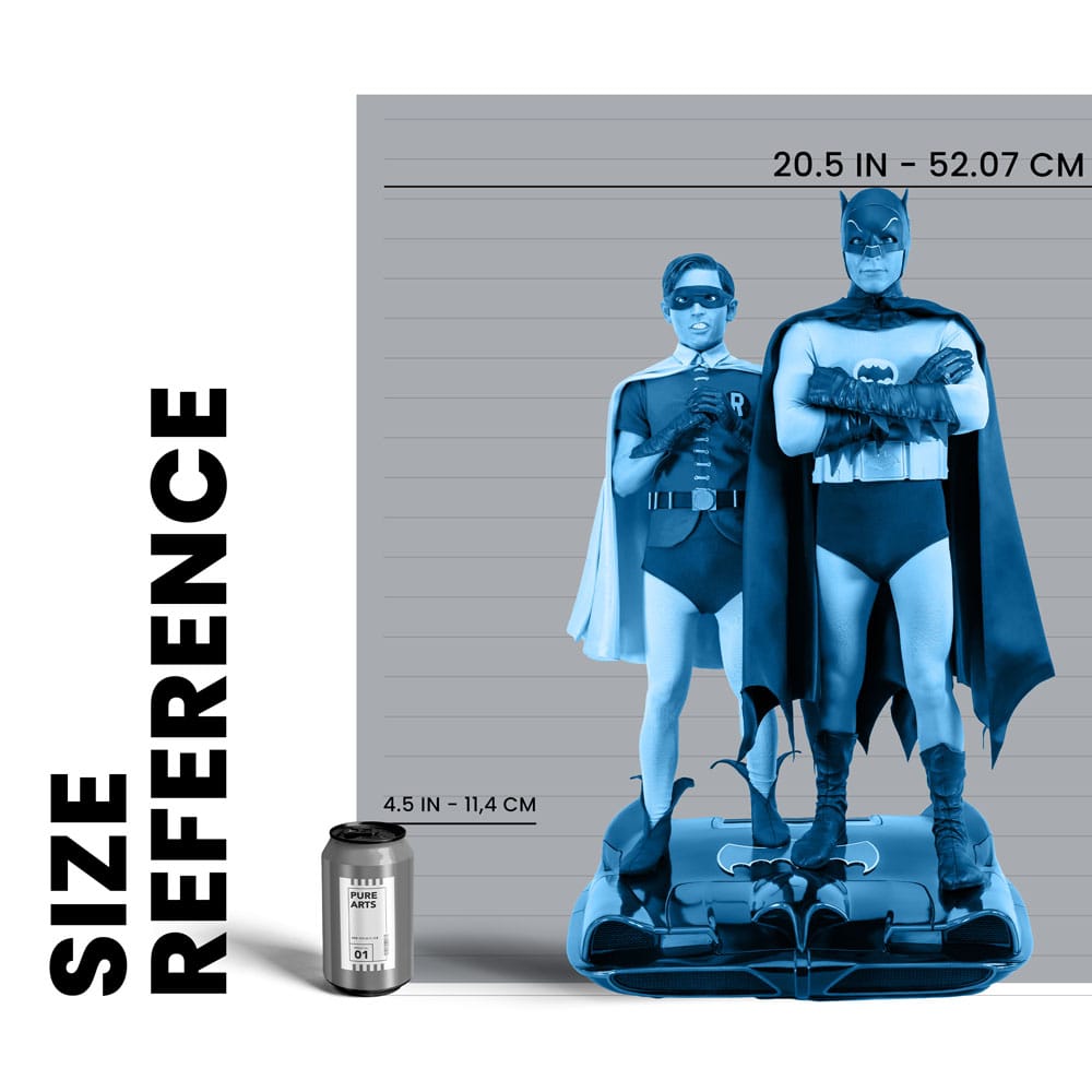 DC Comics Diorama Statue 1/4 Batman & Robin 1966 52 cm P056537
