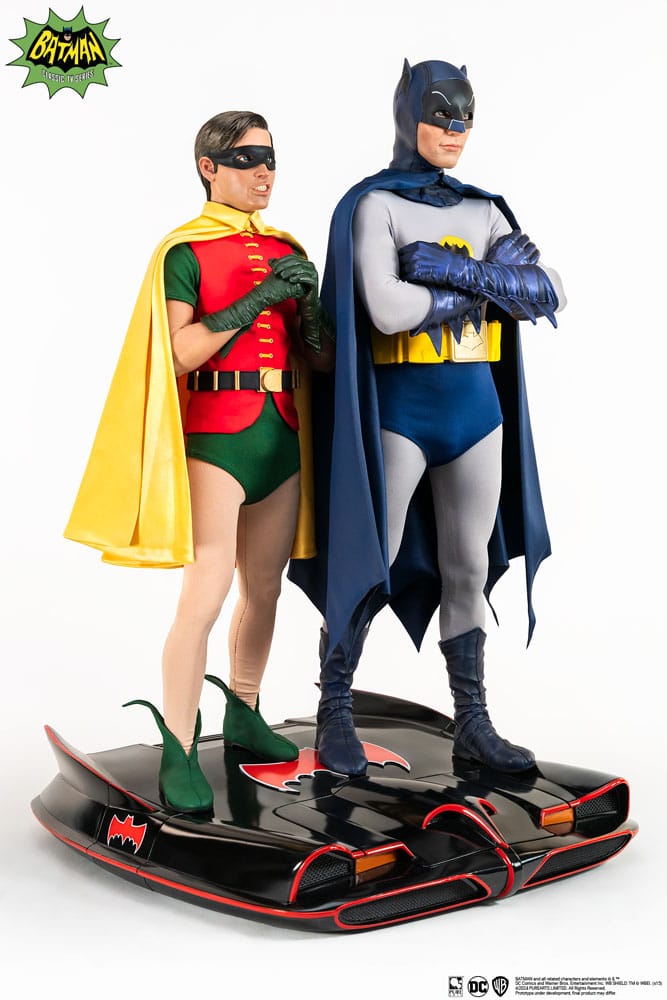 DC Comics Diorama Statue 1/4 Batman & Robin 1966 52 cm P056537