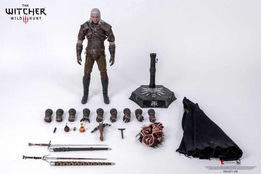 The Witcher 3: Wild Hunt Action Figure 1/6 Geralt of Rivia 30 cm P056539