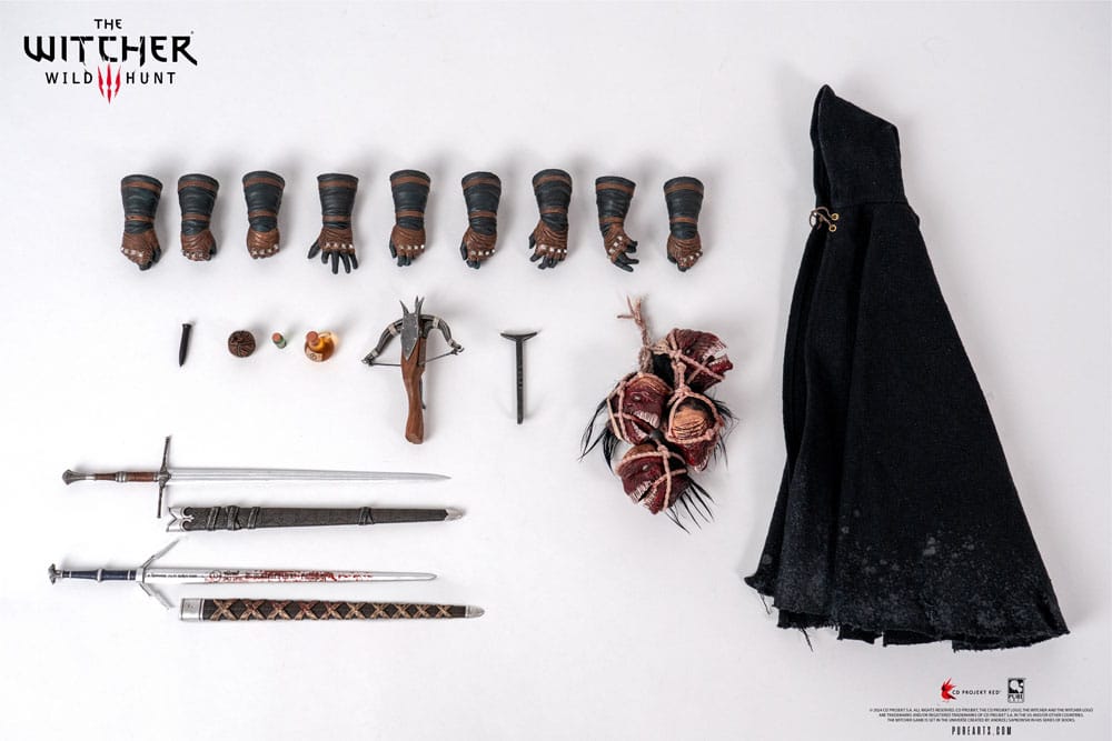 The Witcher 3: Wild Hunt Action Figure 1/6 Geralt of Rivia 30 cm P056539